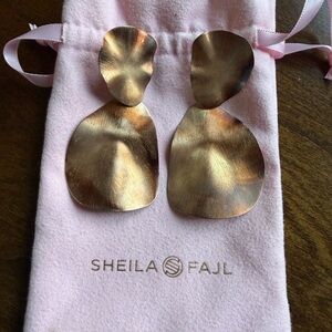Sheila Fajl Burnished Champagne Irma Earrings